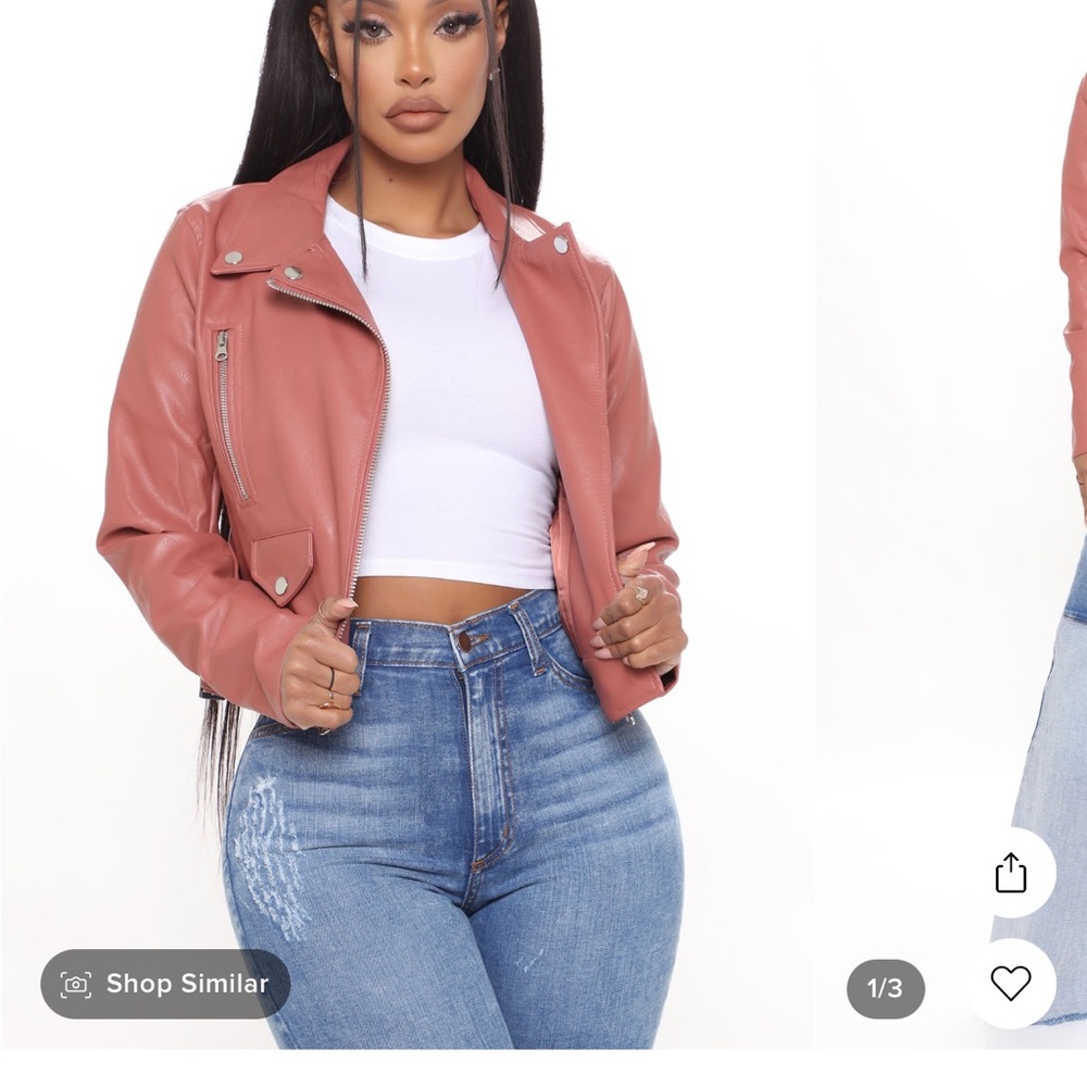 Leather jacket